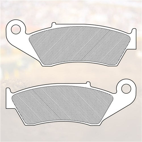 RENTHAL RC-1 WORKS BRAKE PADS - BP100 (DP321 / 2P225 / FA185 / FDB892) (BP-100)
