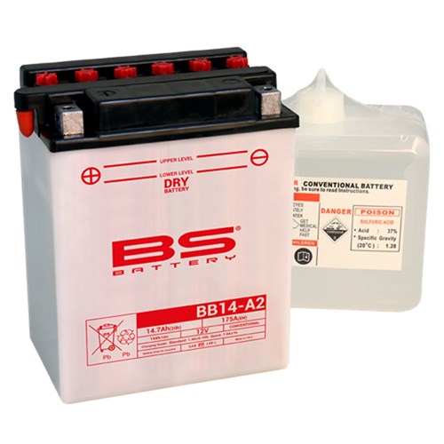BS BATTERY DRY - BB14-A2 (inc acid) - [CTN 3] (UN2796/CLASS 8 - II)