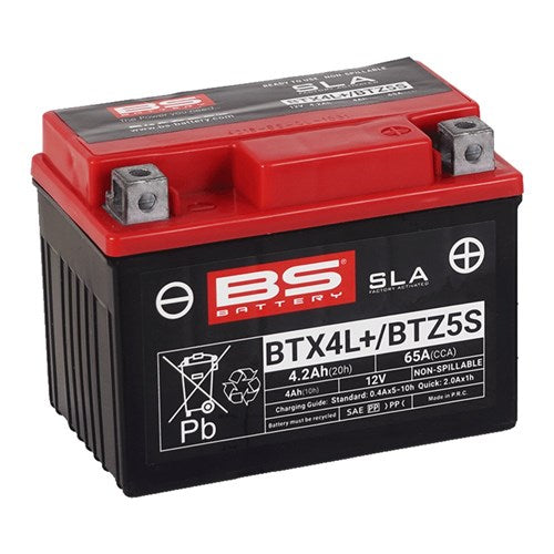 BS BATTERY SLA - BTX4L+ /BTZ5S (FA) - [CTN 8] (UN2800/CLASS 8)
