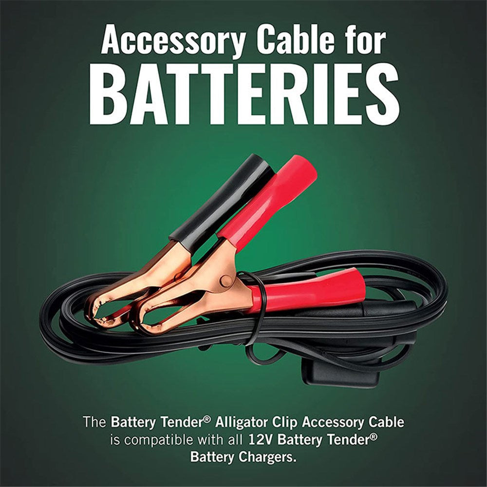 BATTERY TENDER LEADS ALLIGATOR CLIP(081-0069-4)