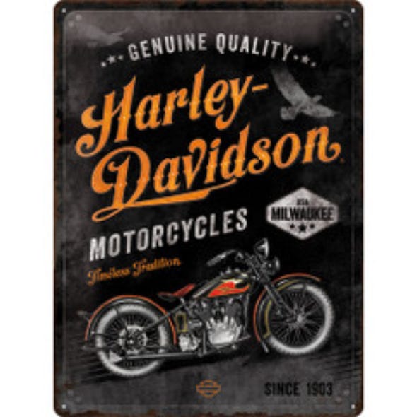 HARLEY-DAVIDSON SIGN HD TIMELESS TRADITION