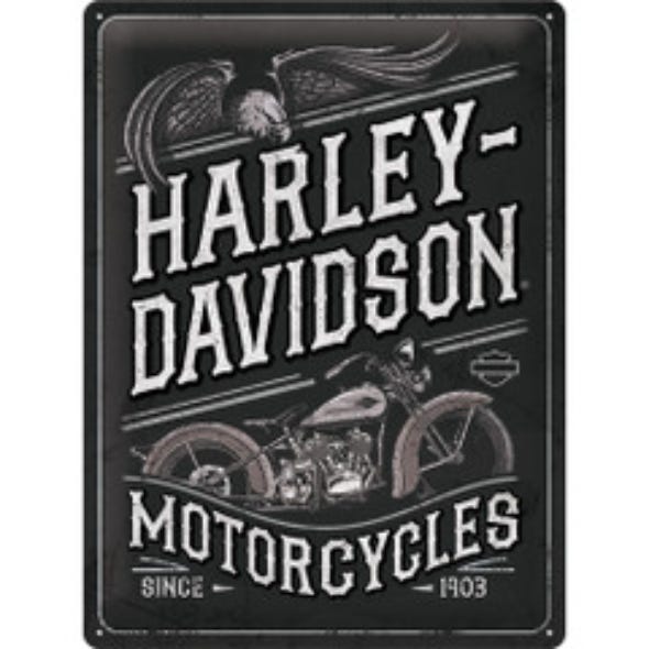 HARLEY-DAVIDSON SIGN HD MOTORCYCLES EAGLE