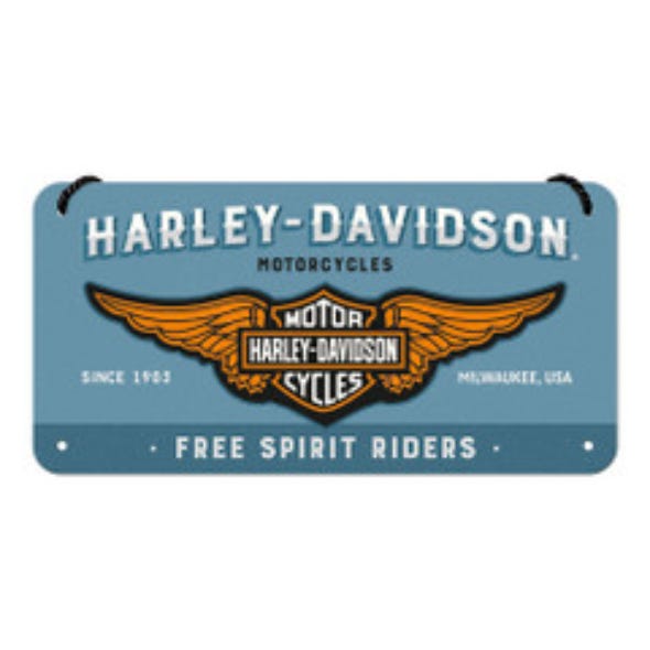 HARLEY-DAVIDSON HANGING SIGN HDLOGO