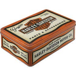 HARLEY-DAVIDSON H-D FLAT PARTS AND ACCESSORIES TIN