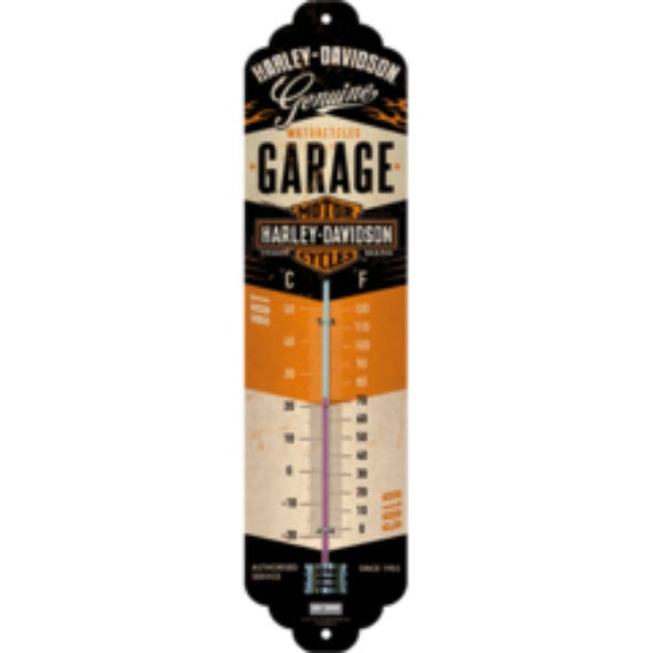 HARLEY-DAVIDSON THERMOMETER HD GARAGE