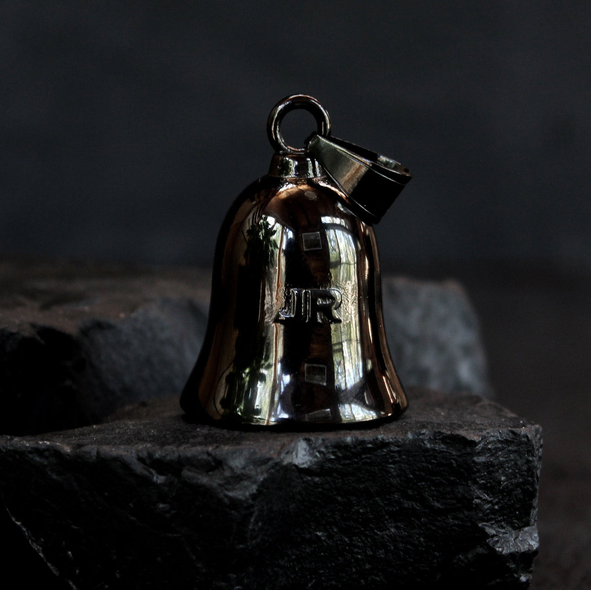 Johnny Reb Skull Flag Ride Bell - Black - product image 2