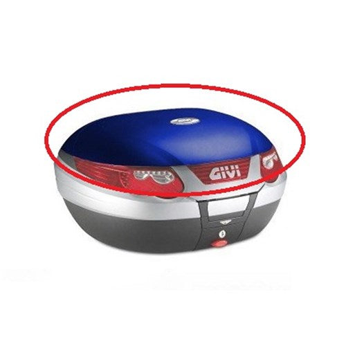 GIVI E55 COVER PAINTED BLUE