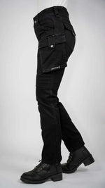 BULL-IT WOMENS COYOTE EASY MOTORCYCLE JEANS