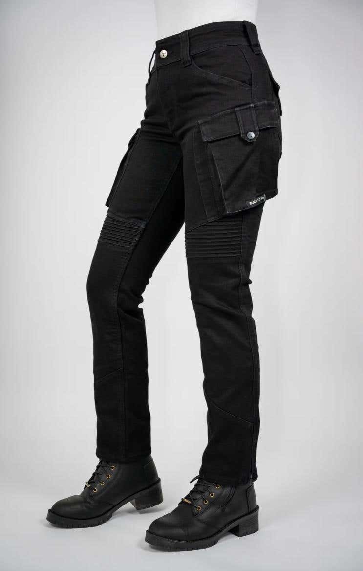 BULL-IT WOMENS COYOTE EASY MOTORCYCLE JEANS
