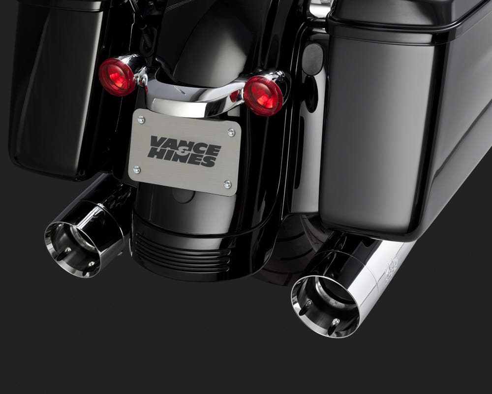 VANCE AND HINES OVERSIZE 450 TITAN SLIPON MUFFLERS FOR TOURING TO 2016