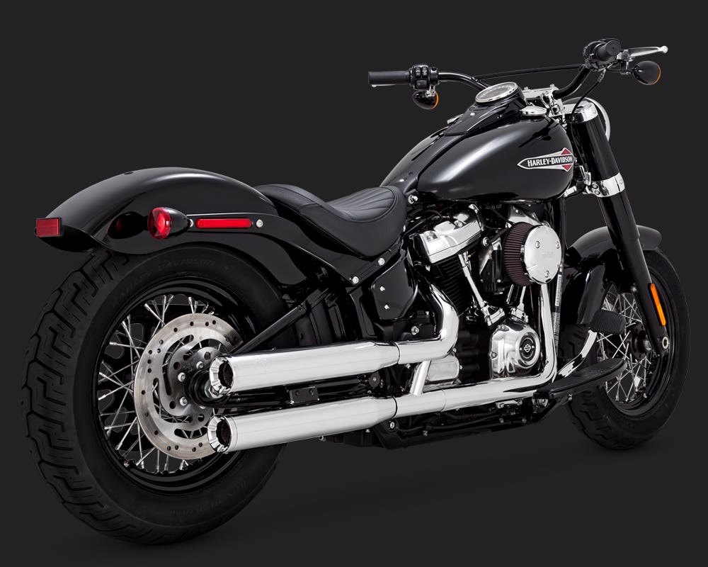 VANCE AND HINES ELIMINATOR 300 SLIP-ONS 2018 SOFTAIL