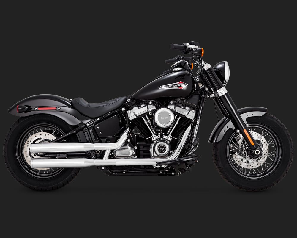 VANCE AND HINES VANCE HINES TURNDOWN SLIP-ONS EXHAUST MUFFLER