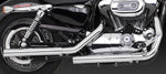 VANCE AND HINES DYNA 2012 STRAIGHT SHOT EXHAUST MUFFLERS