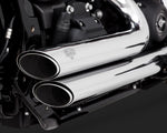 VANCE AND HINES SPORTSTER TWIN SLASH SLIP ON MUFFLER