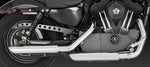 VANCE AND HINES SPORTSTER TWIN SLASH SLIP ON MUFFLER