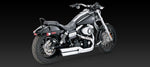 VANCE AND HINES DYNA TWIN SLASH SLIP ON MUFFLERS