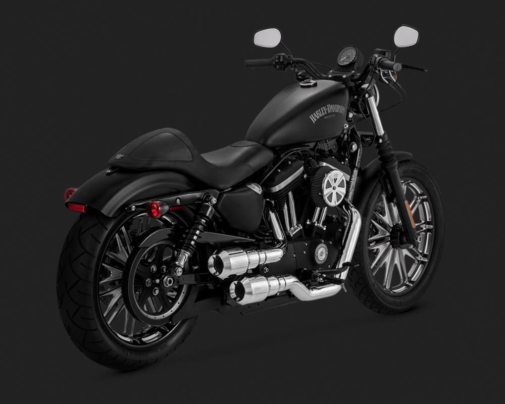 VANCE AND HINES HI-OUTPUT GRENADES EXHAUST SYSTEM FOR XL SPORTSTER