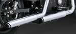 VANCE AND HINES 2014 SPORTSTER STRAIGHTSHOTS HS SLIPON MUFFLER VANCE & HINE EXHAUST