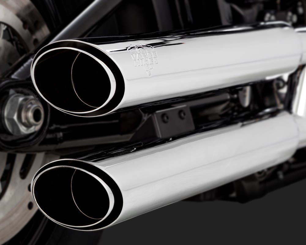 VANCE AND HINES TWIN SLASH 3-INCH SLIP-ONS