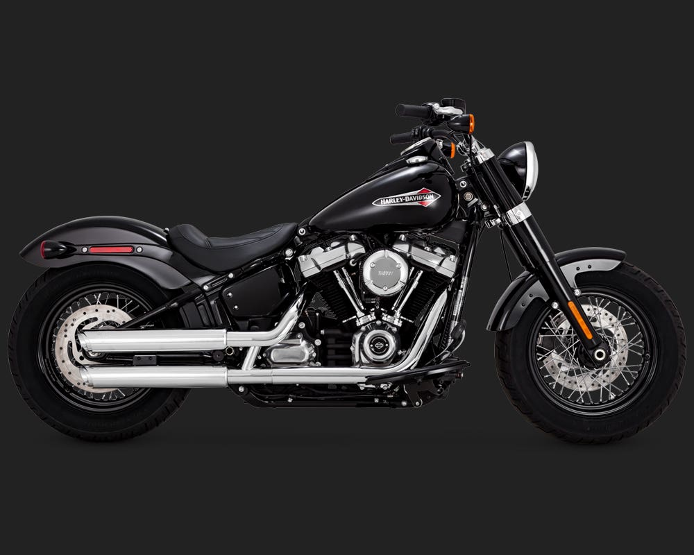 VANCE AND HINES TWIN SLASH 3-INCH SLIP-ONS