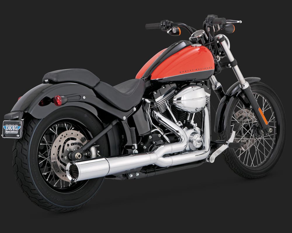 VANCE AND HINES PRO PIPE EXHAUST SYSTEM FOR SOFTAIL