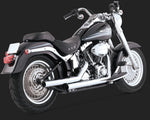 VANCE AND HINES STRAIGHTSHOTS EXHAUST FOR SOFTAIL 86-11 (86-06 MODELS NEED V16925 O2 SENSOR)