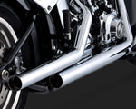VANCE AND HINES STRAIGHTSHOTS EXHAUST FOR SOFTAIL 86-11 (86-06 MODELS NEED V16925 O2 SENSOR)