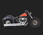 VANCE AND HINES BIG SHOTS LONG EXHAUST SYSTEM FOR SOFTAIL