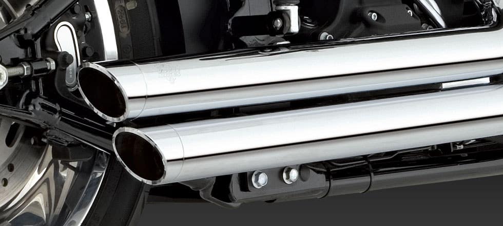 VANCE AND HINES SOFTAIL TO 11 BIG SHOTS EXHAUST