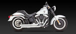VANCE AND HINES SOFTAIL BIG SHOT EXHAUSTS 2012 ON