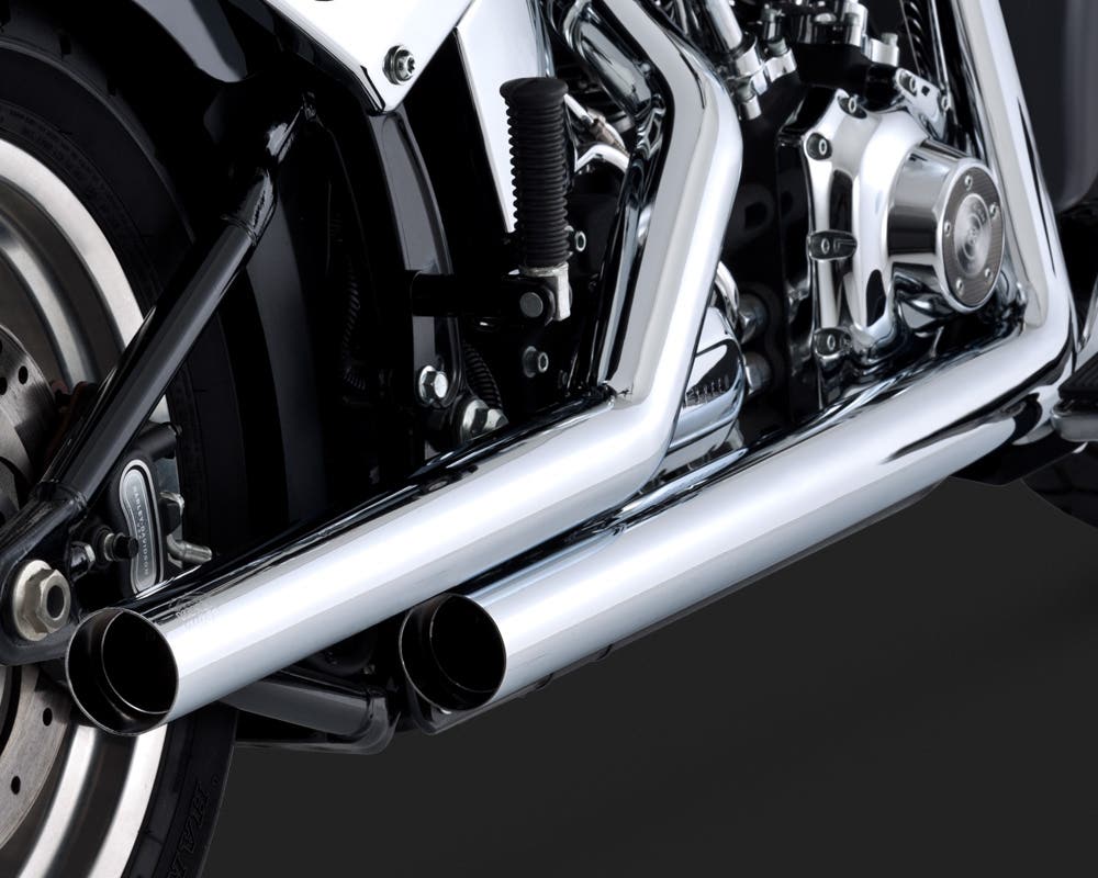 VANCE AND HINES ROCKER & CVO BIG RADIUS EXHAUST MUFFLERS