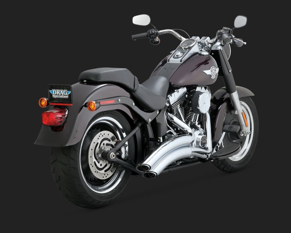 VANCE AND HINES SUPER RADIUS EXHAUST SYSTEM FOR SOFTAIL