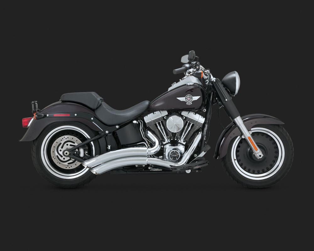 VANCE AND HINES SUPER RADIUS EXHAUST SYSTEM FOR SOFTAIL