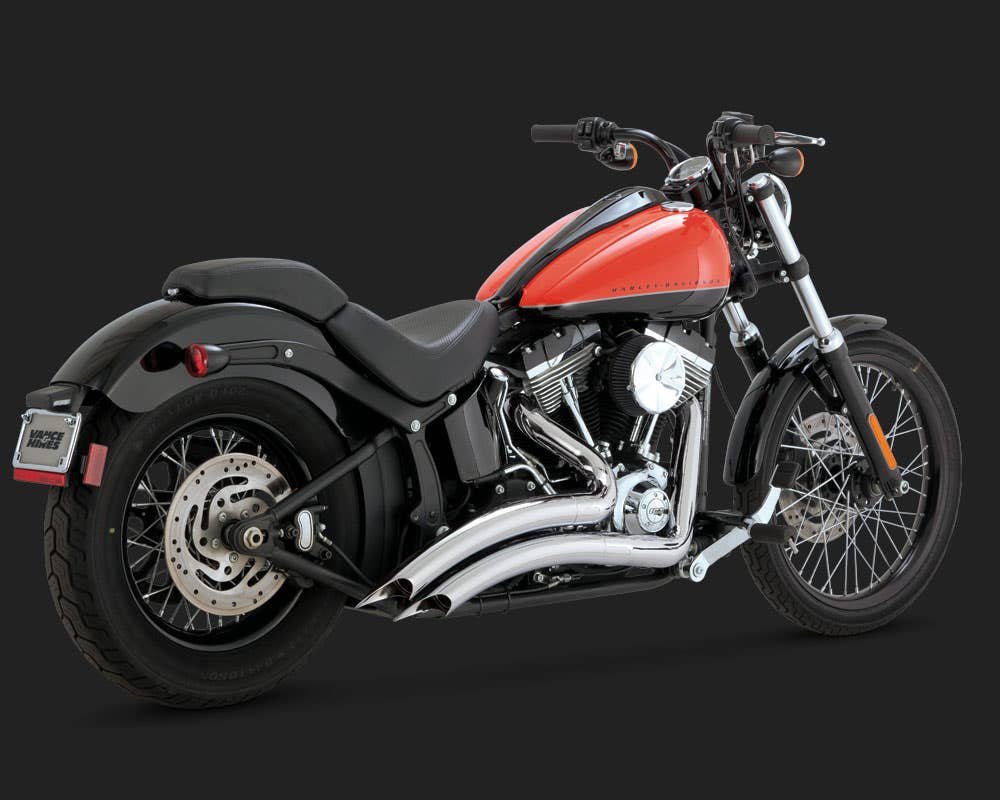 VANCE AND HINES BIG RADIUS EXHAUST SYSTEM FOR SOFTAIL