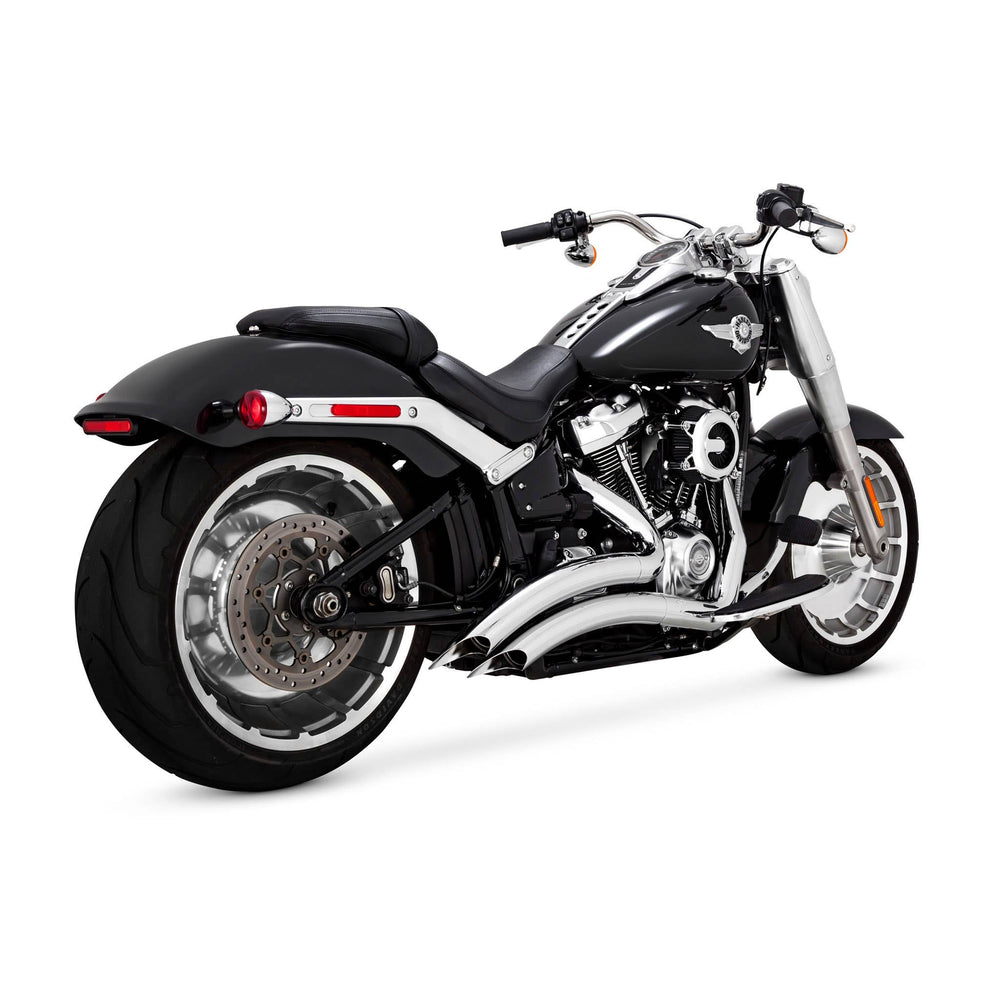 VANCE AND HINES BIG RADIUS 2-2 PCX CHROME SOFTAIL 18-23 (FITS: FATBOY + BREAKOUT + FXDR)