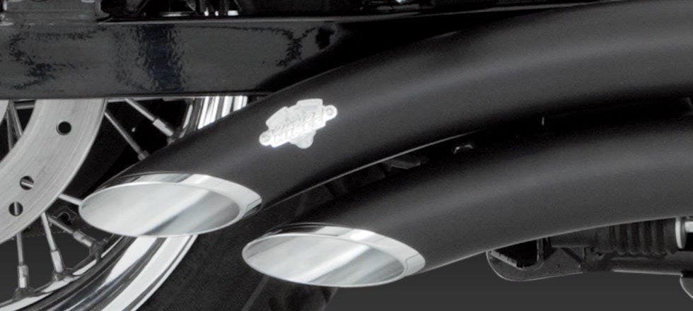 VANCE AND HINES DYNA BIG RADIUS EXHAUST