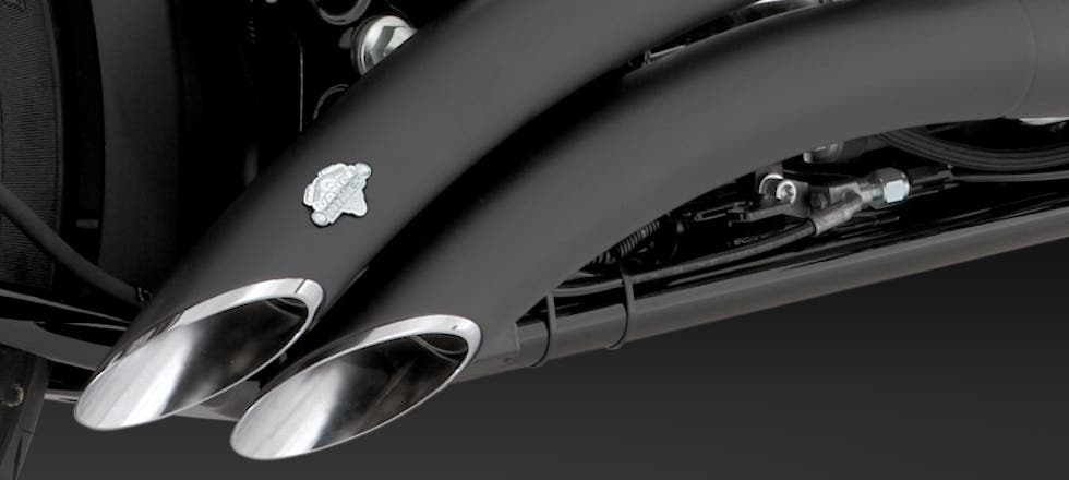 VANCE AND HINES VANCE HINES BIG RADIUS FOR SOFTAIL 86-11 EXHAUST