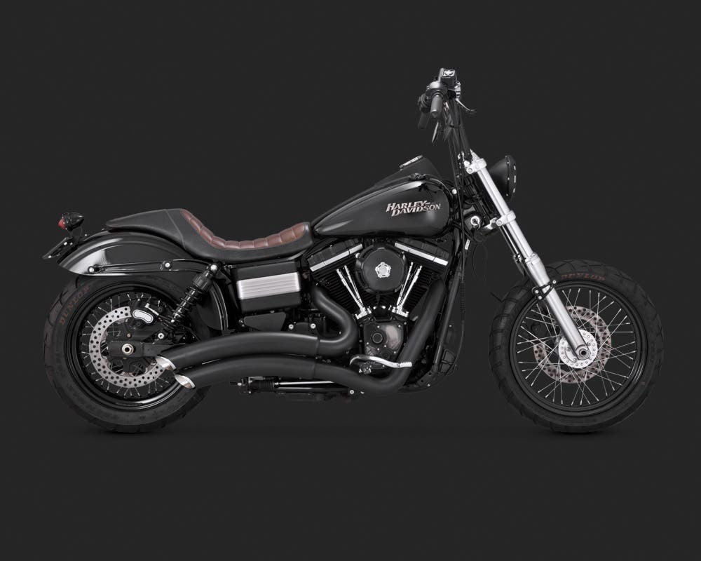 VANCE AND HINES SUPER RADIUS EXHAUST SYSTEM FOR DYNA