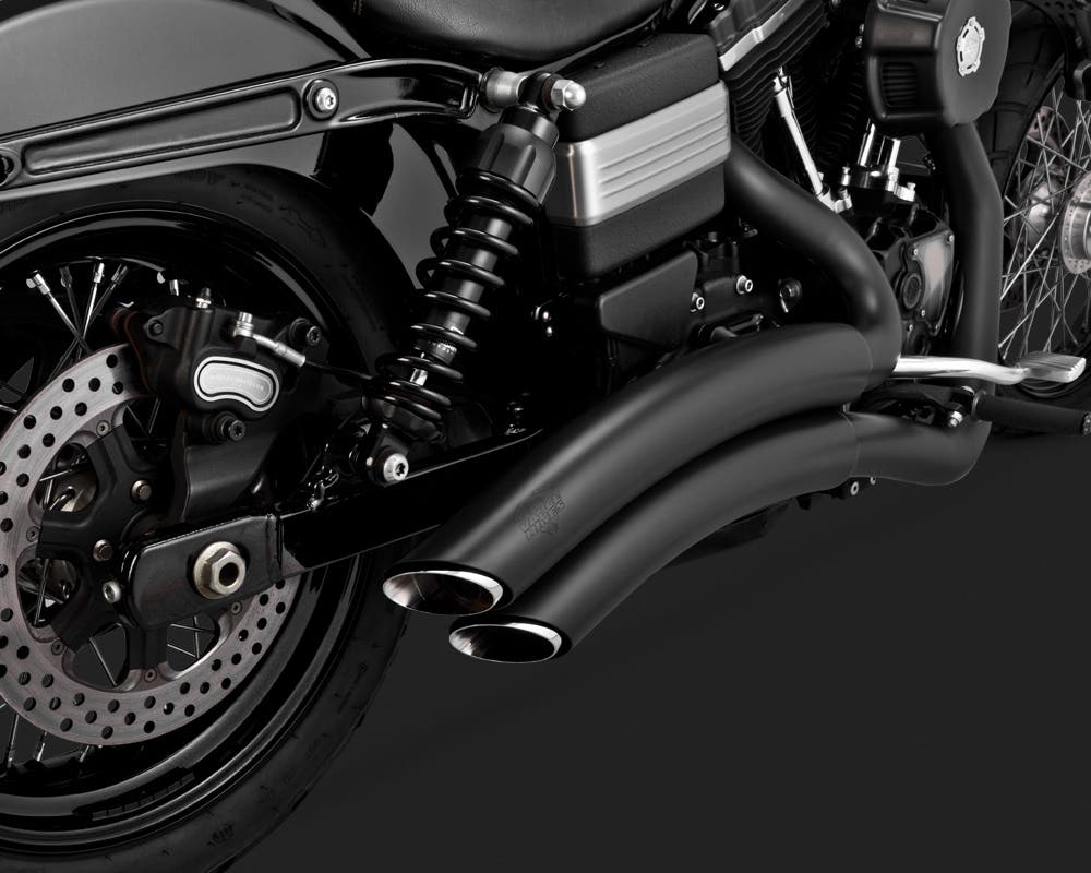 VANCE AND HINES SUPER RADIUS EXHAUST SYSTEM FOR DYNA