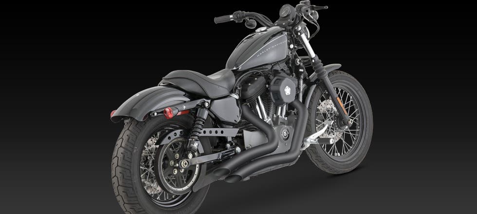 VANCE AND HINES SPORTSTER TO 13 BIG RADIUS EXHAUST