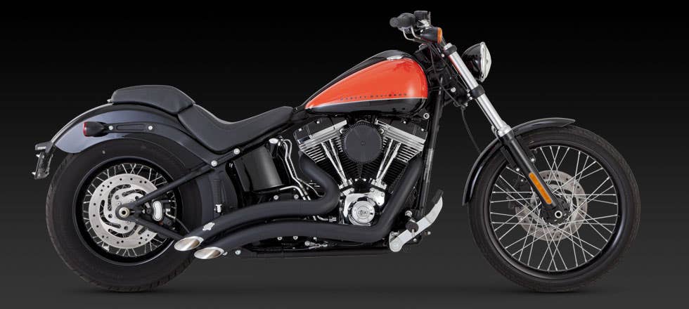 VANCE AND HINES SOFTAIL BIG RADIUS 2012 ON EXHAUST