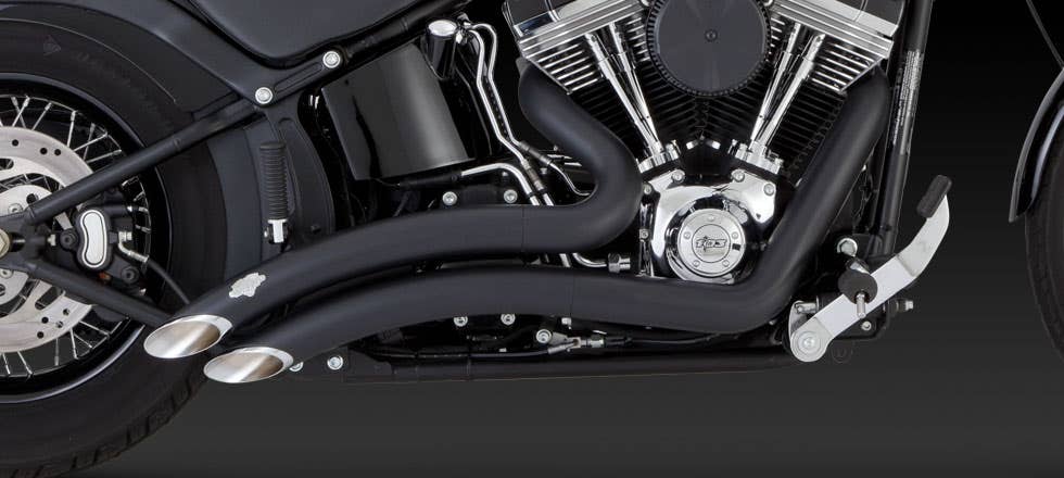 VANCE AND HINES SOFTAIL BIG RADIUS 2012 ON EXHAUST