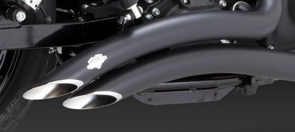 VANCE AND HINES DYNA 2012+ BIG RADIUS EXHAUST