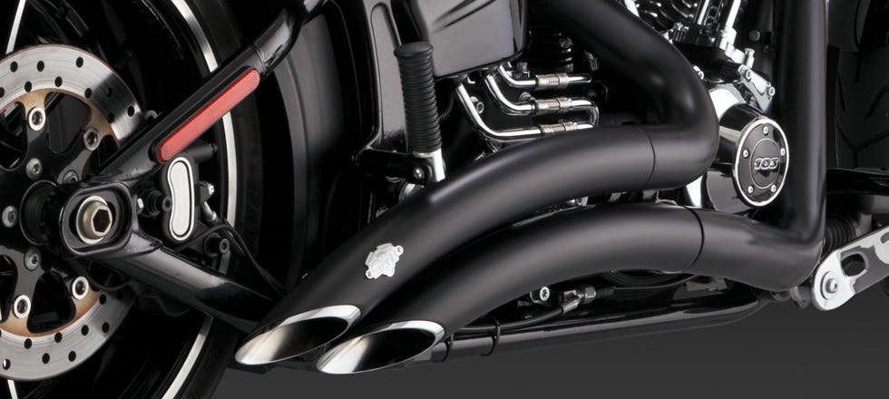 VANCE AND HINES BREAKOUT CVO BIG RADIUS FULL EXHAUST