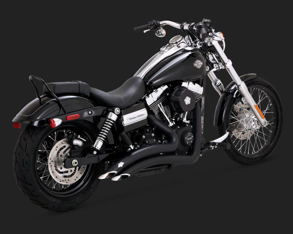 VANCE AND HINES BIG RADIUS 2-INTO-2 EXHAUST SYSTEM FOR DYNA