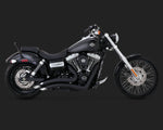 VANCE AND HINES BIG RADIUS 2-INTO-2 EXHAUST SYSTEM FOR DYNA