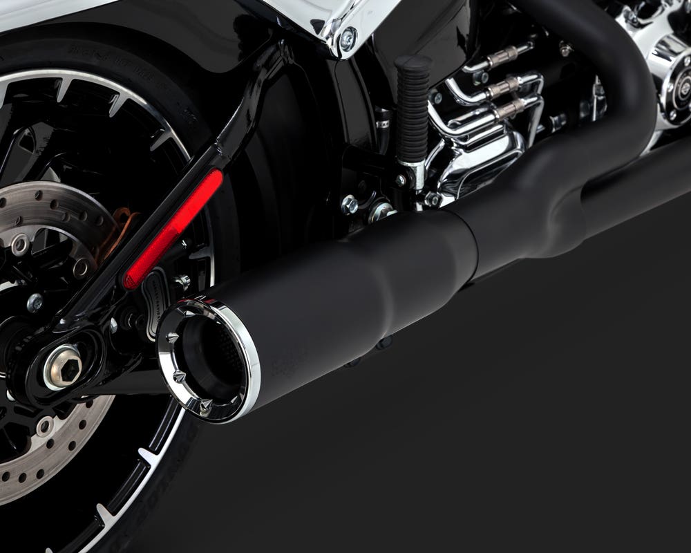 VANCE AND HINES HI-OUTPUT 2-INTO-1 SHORT EXHAUST 08-11 ROCKER