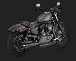 VANCE AND HINES TWIN SLASH 3 INCH SLIP ON MUFFLERS FOR XL SPORTSTER