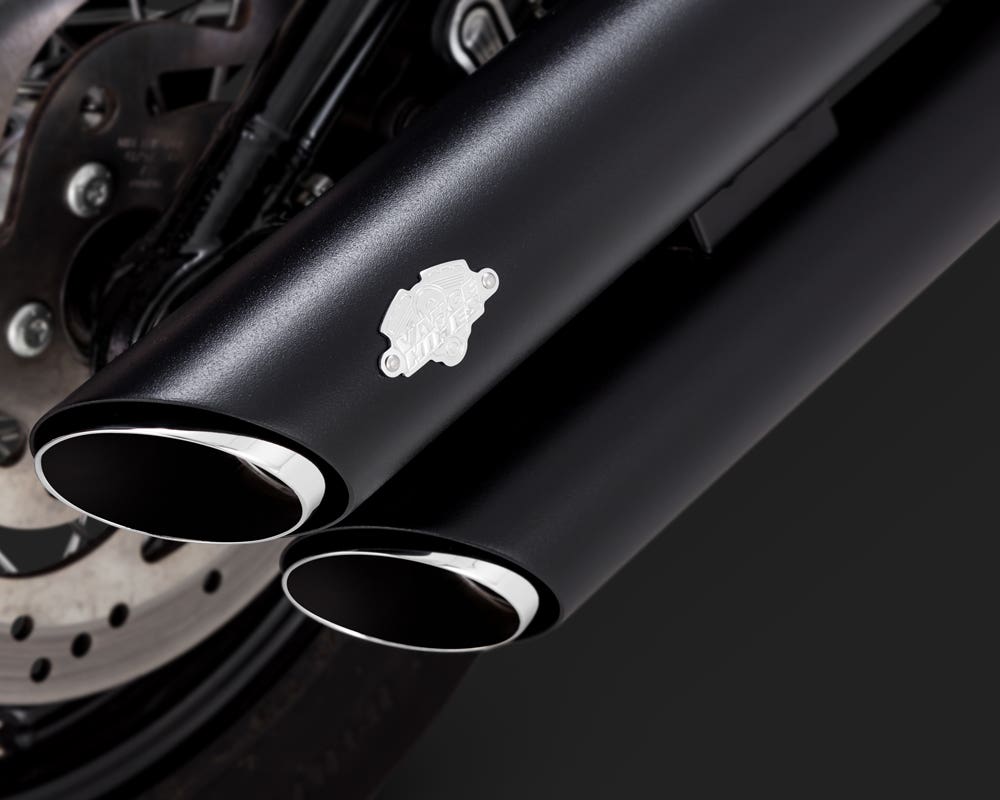 VANCE AND HINES TWIN SLASH 3-INCH SLIP-ONS