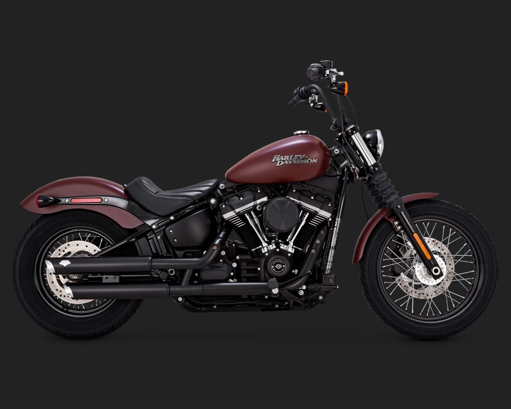 VANCE AND HINES TWIN SLASH 3-INCH SLIP-ONS